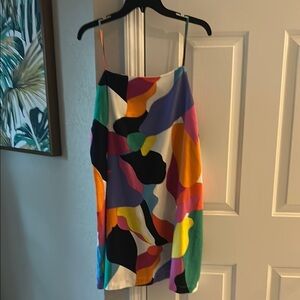 Vibrant Multicolor Abstract Dress from target